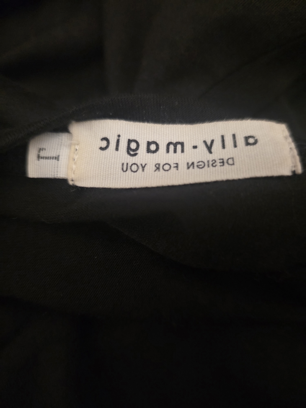 Women's Black Casual Dress - Picture 4 of 4